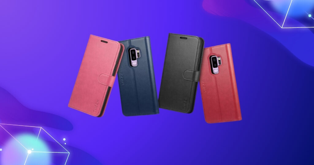 Samsung Galaxy S9 Shieldon Genuine Leather Wallet Case
